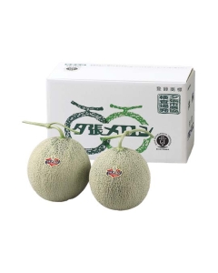 〈EJ Premier Fruits〉北海道産 夕張メロン 2個 [秀/2kg]